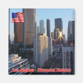 zUS173 LOS ANGELES, Financial District, Fridge Magnet