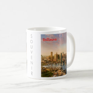 zUS183 BALTIMORE, Maryland, Amerika Kaffemugg