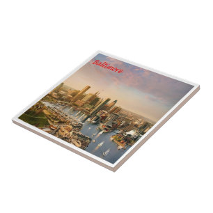 zUS183 BALTIMORE, Maryland, Amerika Kakelplatta