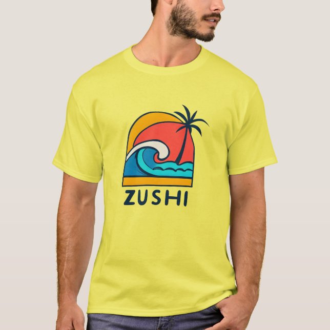 Zushi, Japan T Shirt (Framsida)