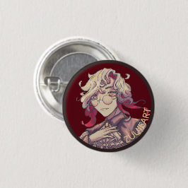 Zuuje Art anime v Tuber Ronde Button 7,6 Cm Knapp