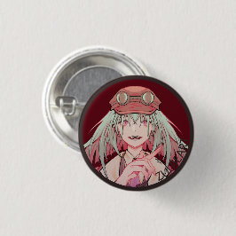 Zuuje Art anime v Tuber Ronde Button 7,6 Cm Knapp