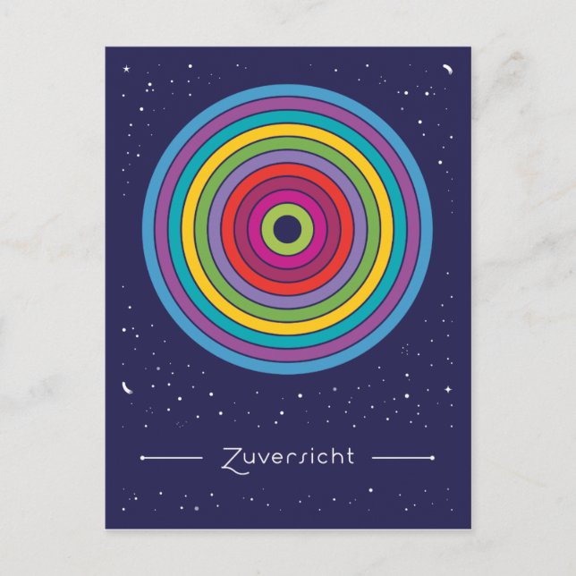 Zuversicht Vykort (Framsida)