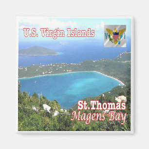 zVI012 SAINT THOMAS, Magens Bay, Virgin Islands Magnet