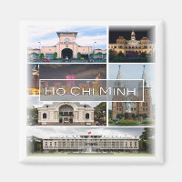 zVN004 HO CHI MINH, Mosaic, Vietnam, Asien, Fridge