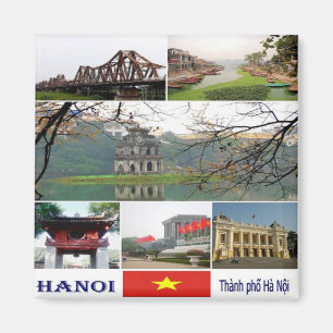 zVN009 HANOI, Mosaic, Vietnam, Asien, Fridge Magnet