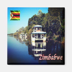 ZW012 VICTORIA FALLS, Zimbabwe, Afrika, Fridge Magnet