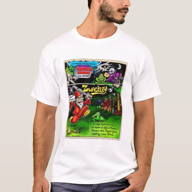 Zwackery reklambladUTSLAGSPLATS T-shirt (Framsida)