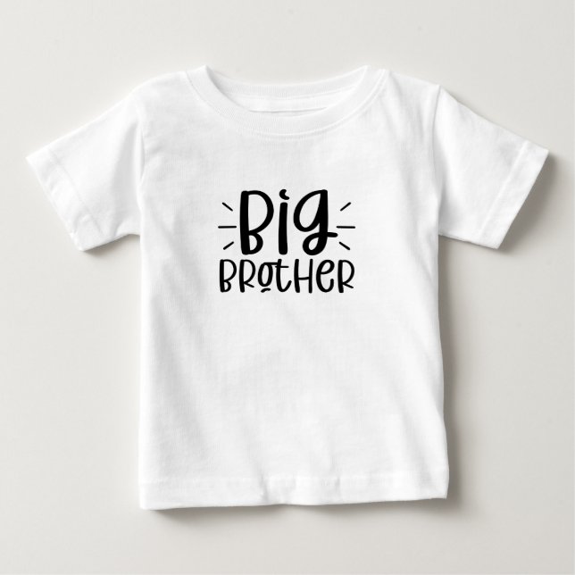 Zwangerschapsaankondiging - Big Brother T Shirt (Framsida)