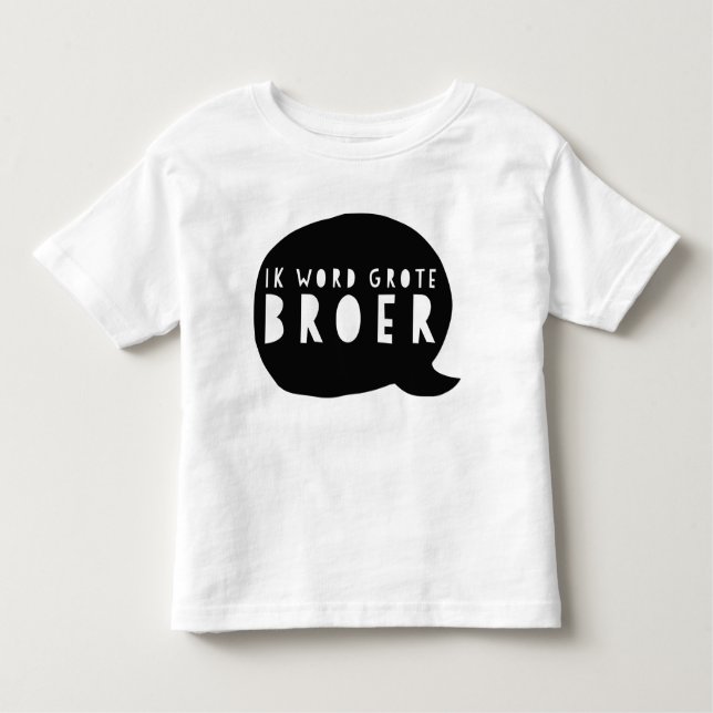 Zwangerschapsaankondiging: Ik word grote broer T Shirt (Framsida)