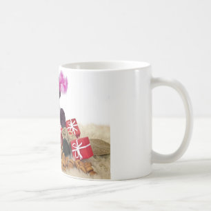Zwarte pietmugg kaffemugg