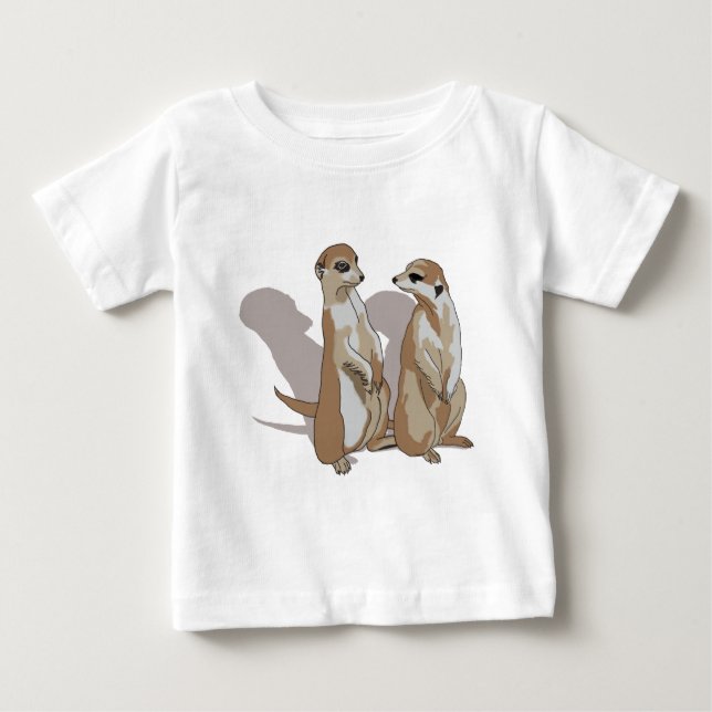 zwei Erdmännchen mit Schatten Tee (Framsida)
