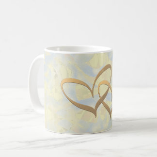 Zwei Herzen Kaffemugg
