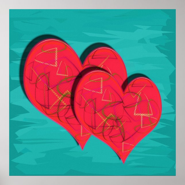 Zwei Herzen Poster (Framsidan)