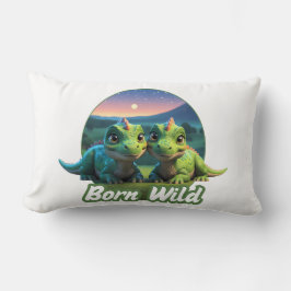 Zwei kleine Dinos - Born Wild  Lumbarkudde