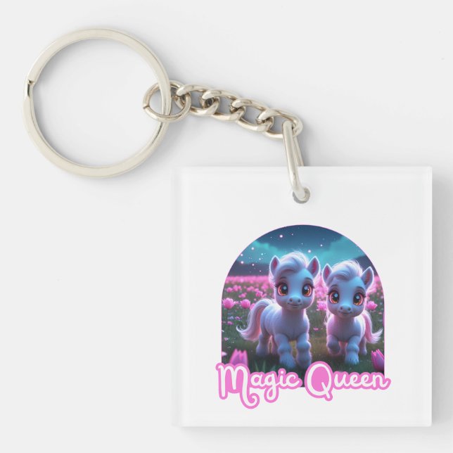 Zwei kleine süße Ponys - Magic Queen (Framsidan)