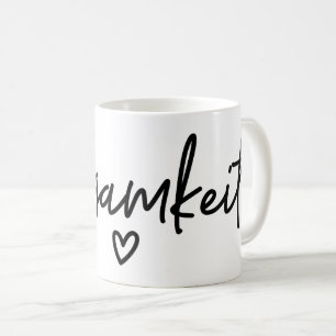 Zweisamkeit, Ord, Tillsammans, Tyskland Kaffemugg