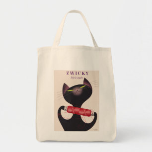 Zwicky Cat Poster av Donald Brun Tygkasse