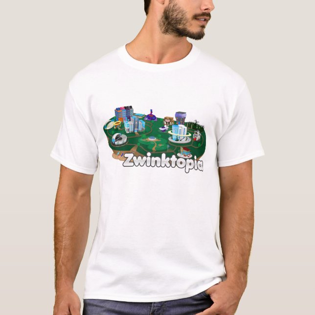 Zwinktopia T-tröja T-shirt (Framsida)