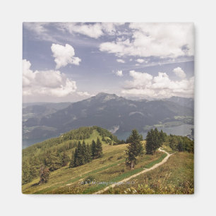 zwoelferhorn wolfgangsee, salzburg, salzburger 2 magnet