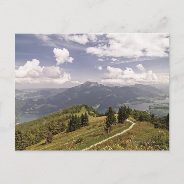 zwoelferhorn, wolfgangsee, salzburg,salzburger 2 vykort (Framsida)