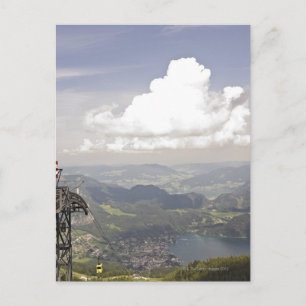 zwoelferhorn, wolfgangsee, salzburg,salzburger vykort