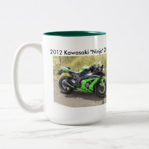 ZX10R-Wheelie förgångna Gixxer Två-Tonad Mugg