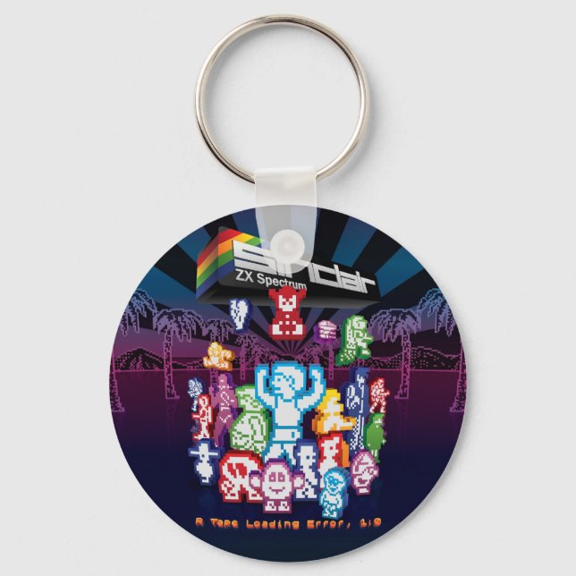 ZX-spektrum Nyckelring (Framsida)