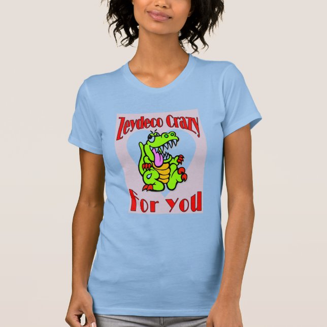 Zydeco Crazy T-Shirt (Framsida)