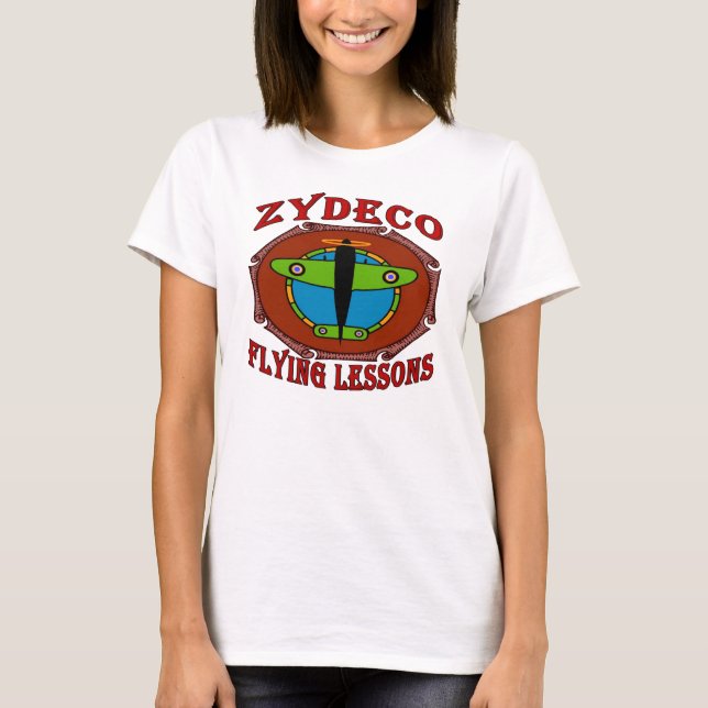 Zydeco Flies Lessons Tee (Framsida)