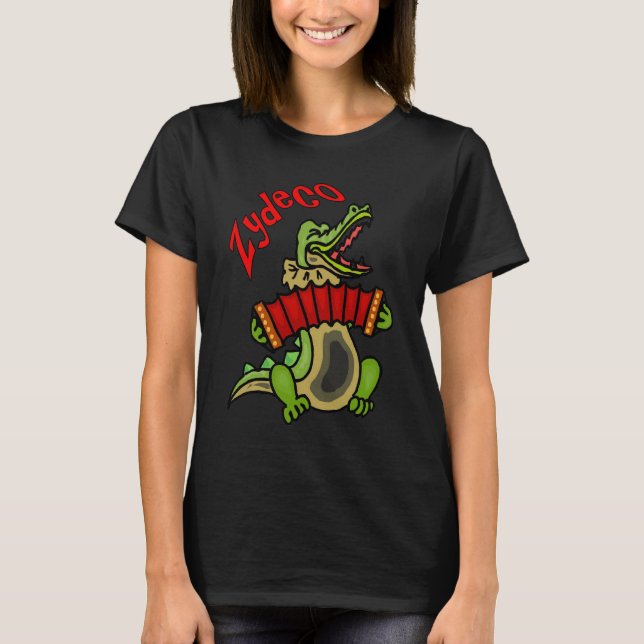 Zydeco Gator T Shirt (Framsida)