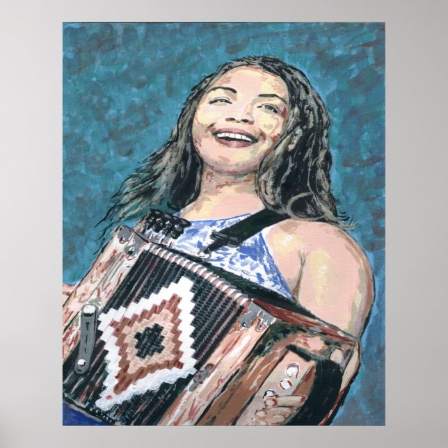 Zydeco Rosie Poster (Framsidan)