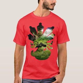 Zygarde använd kamouflage t shirt