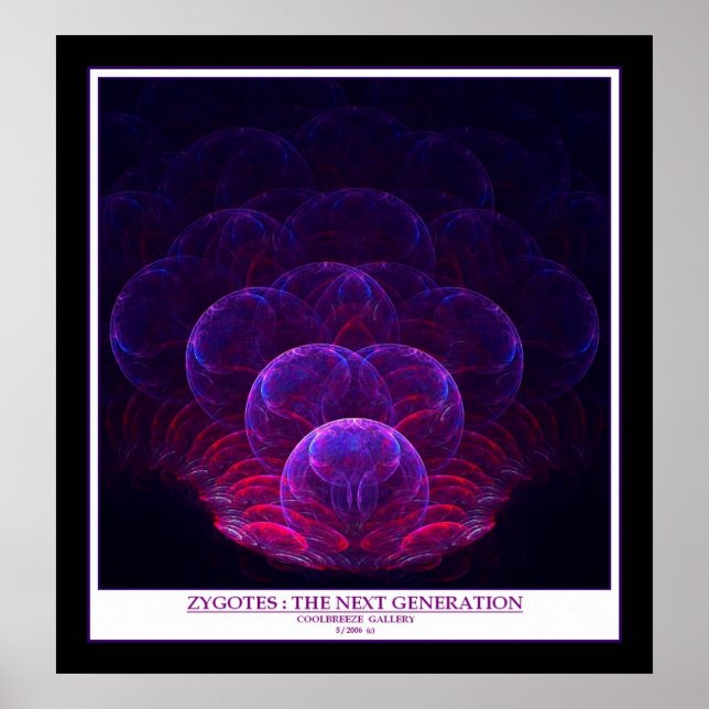 ZYGOTES : NÄSTA GENERATION (omarbetat) Poster (Framsidan)