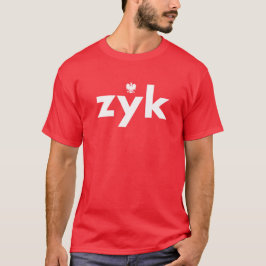 zyk Polsk efternamnsskjorta T Shirt