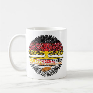 Zypern Zyprisch Deutsch Deutschland Baum Wurzel Kaffemugg