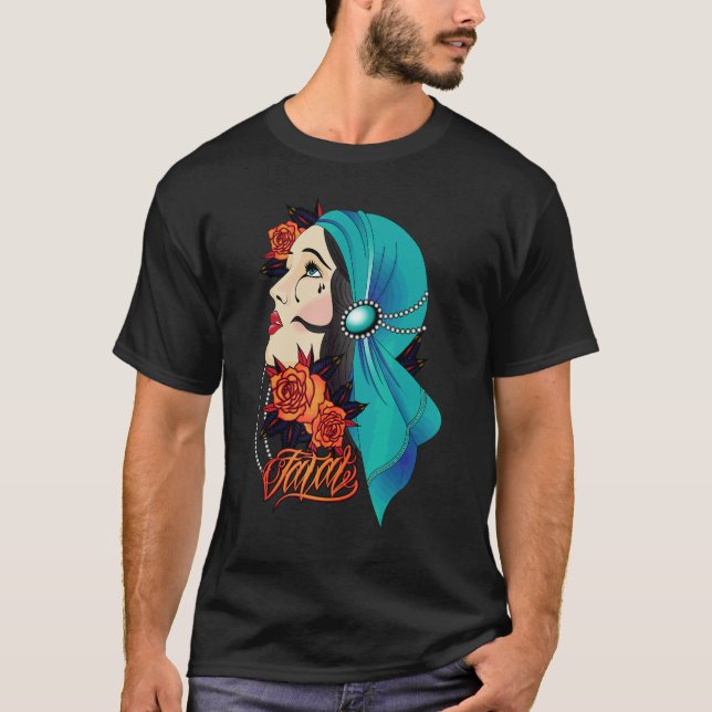 Zypsy Head T Shirt (Framsida)