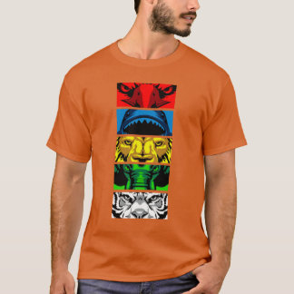 Zyuoh Animals familj T Shirt