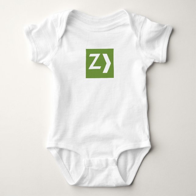 Zywave babyskjorta t-shirt (Framsida)
