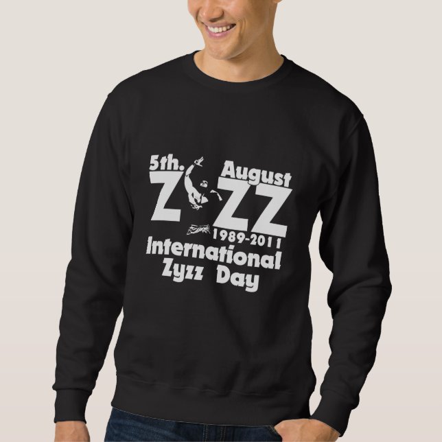 Zyzz-Internationell Zyzz-dagen Lång Ärmad Tröja (Framsida)