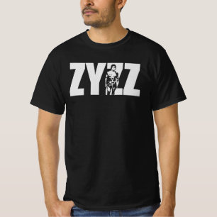 Zyzz konquer-logotyp t shirt
