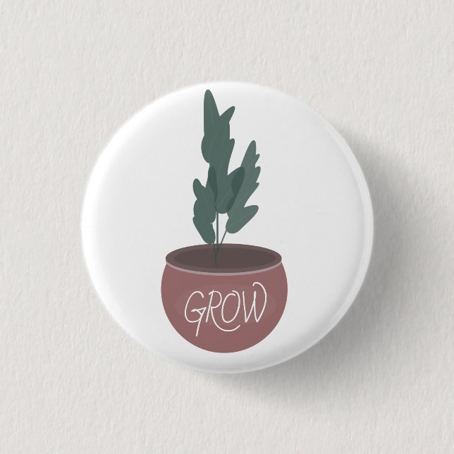 ZZ Botaniska Houseplant Plant Pot Greenery Knapp (Framsida)