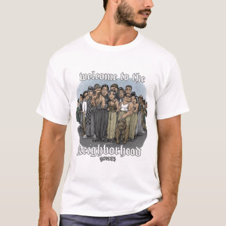 ZZ-utslagsplatsvälkomnande till grannskapen T-shirt