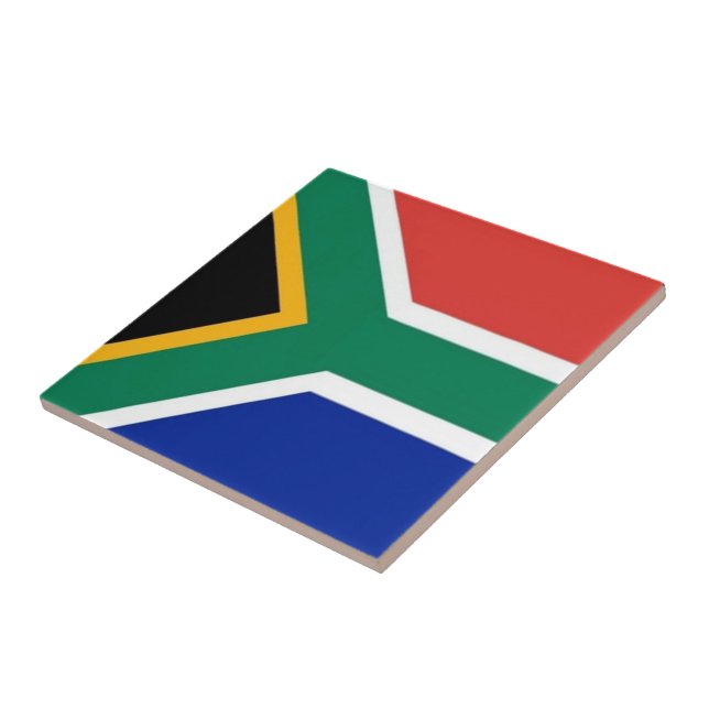 zZA001 SYD-AFRIKA, Flagga, Afrika Kakelplatta (Sidan)