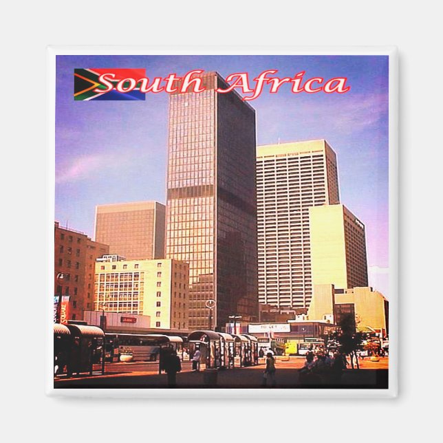 zZA023 SYDH-AFRIKA, Panorama, Fridge Magnet (Framsidan)