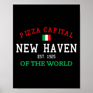 Zza Catal i världen New Haven Connecticut Poster