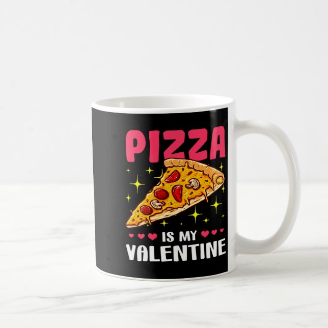 Zza Is My Valentine Valentines Day  Kaffemugg (Höger)