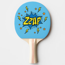 Zzap Tecknad Bubble Ping Pong Paddle Pingisracket