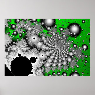 ZZiegler Fractal med hög upplösning Poster första