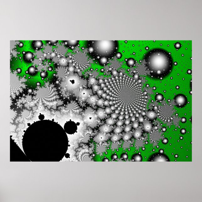 ZZiegler Fractal med hög upplösning Poster första  (Framsidan)